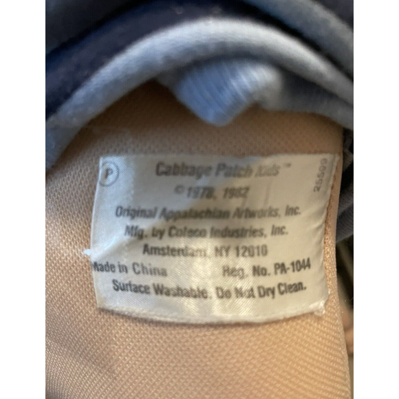 Vintage Cabbage Patch Kids 1978-1982 Original Appalachian Artworks Signed Xavier - Picture 7 of 11